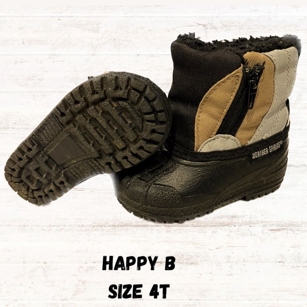4t Toddler Warm Winter Boots